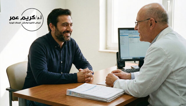 دليل الرجل بعد سن الأربعين للحفاظ على صحة المسالك البولية